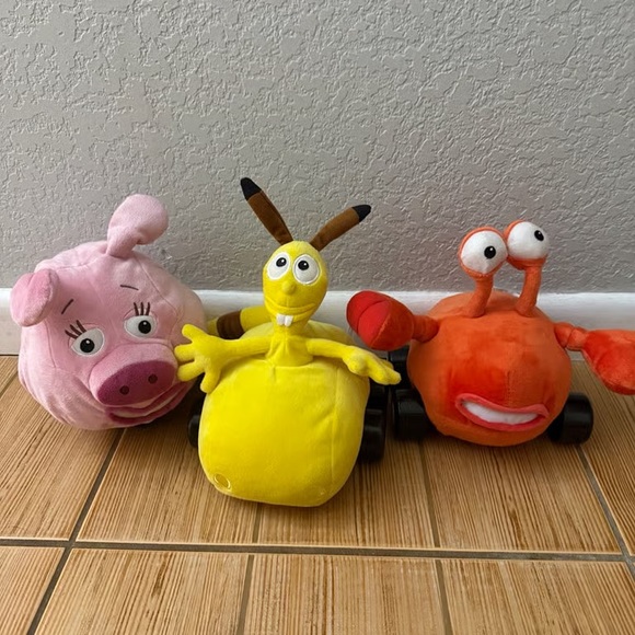 Jungle junction Iot of 3 HTF stamped Disney plush - Picture 2 of 5